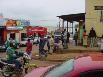 Kigali street scene