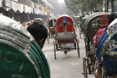 The rickshaws of Dhaka