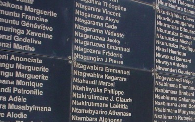 Kigali Genocide Memorial Centre: The Wall of Names