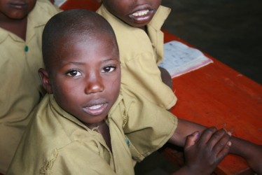 A primary school child at Byumba