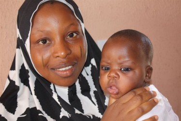 Zainab and child