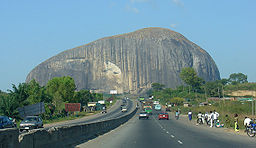 Zuma Rock on a clear day!