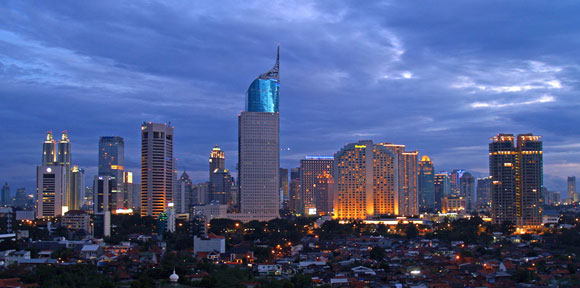 Photo of Jakarta buildings