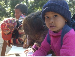 Children at school in Nepal