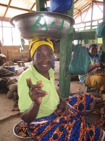 Gladys asks me if I'd like to marry her and stay in Asuom. Picture: Henry Donati/DFID