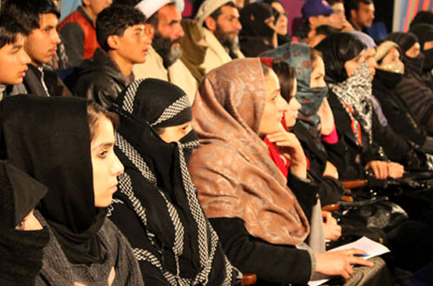 Open Jirga audience members - a special episode of Afghanistan’s TV and radio debate show Open Jirga was devoted to women’s role in the upcoming presidential election.