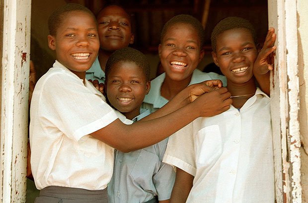 Girls in school, thanks to support from CAMFED. Picture: CAMFED