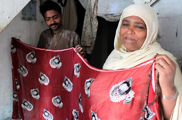 The UK is helping poor women access micro credit loans to set up small businesses in Pakistan. Picture: Victoria Francis/ DFID