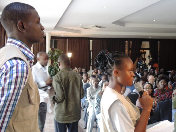 UNICEF DRC's youth reporters attended the Girl Summit in London and are reporting back