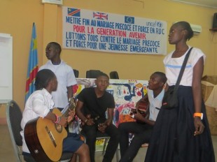 Workshops at the youth summit organised in Kinshasa by DFID DRC, UNICEF DRC and the MInistry of Gender