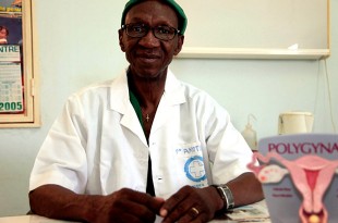Professor Akotiomga Michel heads up the service for treating women suffering the consequences of FGM/C at Suka Clinic in Burkina Faso. “FGM has no benefits, only consequences,” he says.  Picture: Jessica Lea/DFID