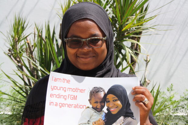 Musu Bakoto volunteers on Think Young Women’s leadership team. She won a scholarship to complete an LLM in Human Rights and Democratisation in Africa at the University of Pretoria – only the third Gambian ever to win the scholarship. Picture: Christine Kolbe/DFID 