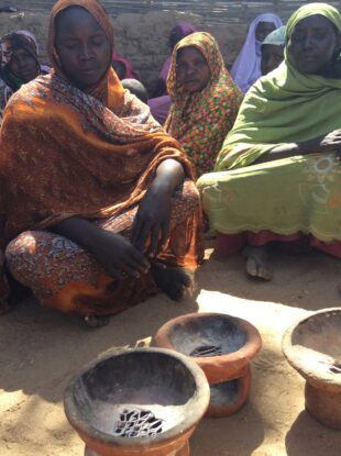 Clean cook stoves in Darfuri camp, Sudan. Picture: Lindsay Northover/DFID