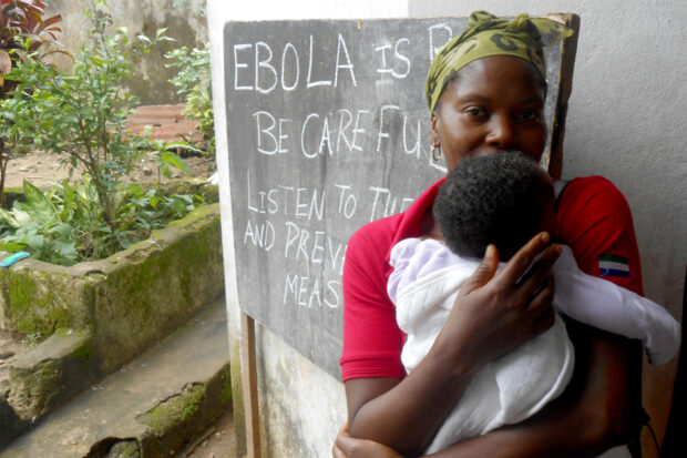 The UK is working with the UN, the World Health Organisation and the wider international community to combat Ebola. Picture: Save the Children