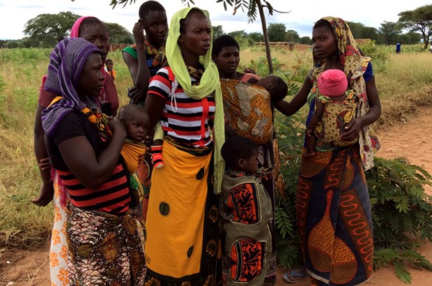 Young women carrying infants is a common sight in Tanzania. Picture: Lindsay Northover/DFID