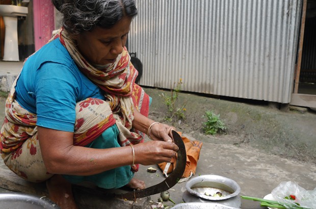 "The women I met were a constant reminder of both the strength of women struggling against poverty and the entrenched gender inequality in Bangladesh." Picture: Vix Anderton