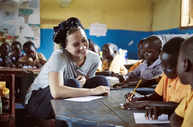 Kimberly Wyatt visits DFID funded The Sabre Trust in Ghana